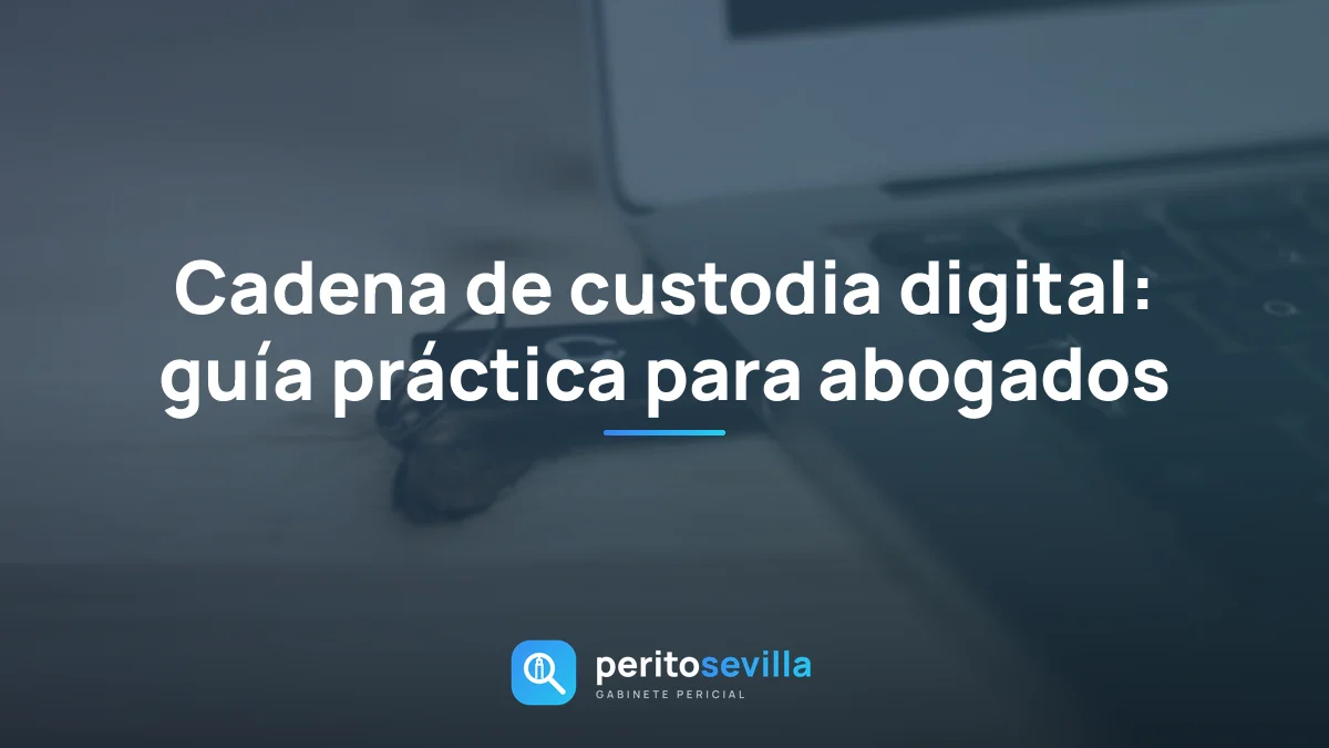 cadena de custodia digital – PeritoSevilla