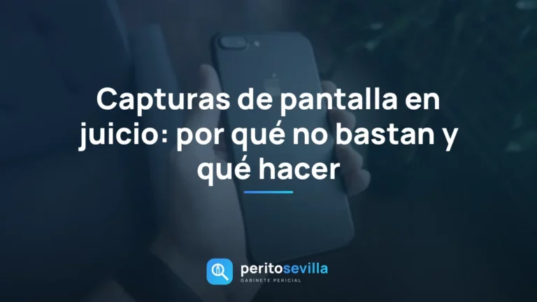 capturas de pantalla en juicio – PeritoSevilla