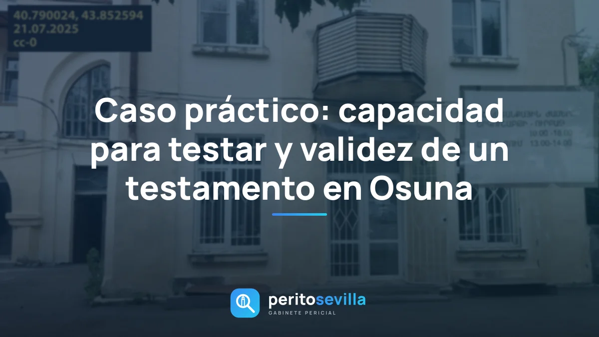 Caso práctico: capacidad para testar y validez de un testamento en Osuna