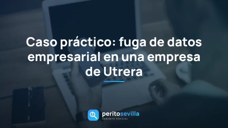 fuga de datos empresarial – PeritoSevilla