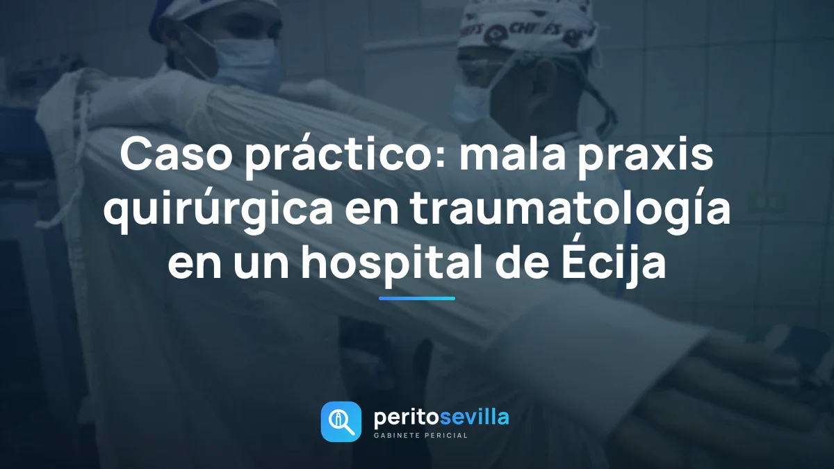 Caso práctico: mala praxis quirúrgica en traumatología en un hospital de Écija