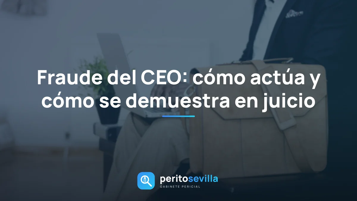 fraude del CEO – PeritoSevilla