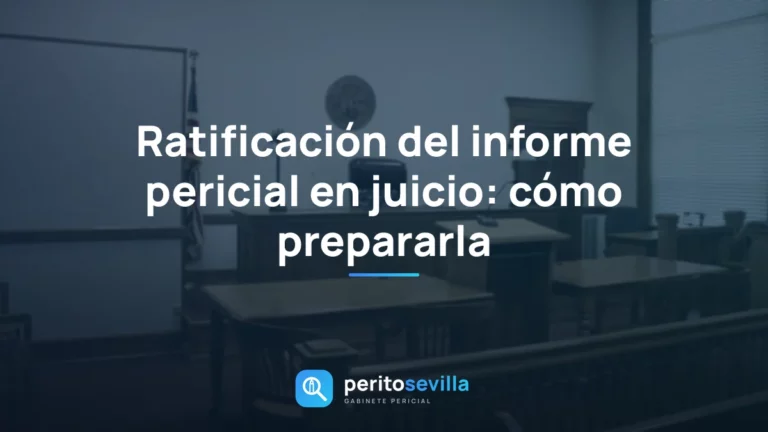 ratificación del informe pericial – PeritoSevilla