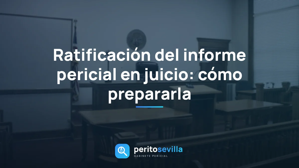 Ratificación del informe pericial en juicio: cómo prepararla
