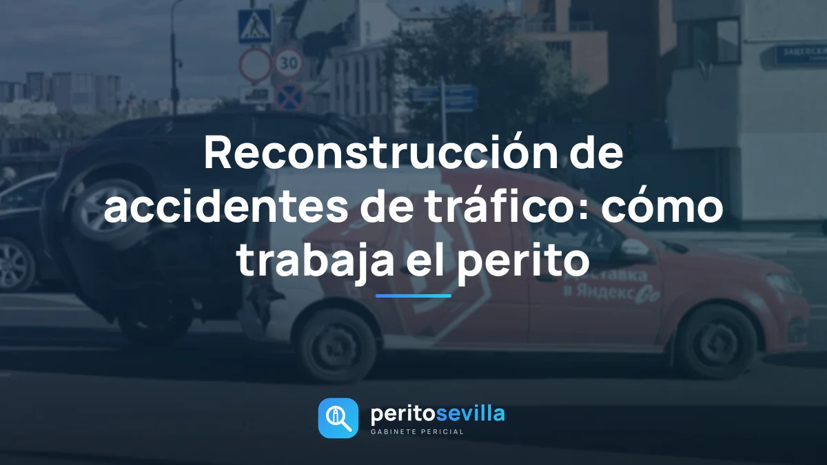 Reconstrucción de accidentes de tráfico: cómo trabaja el perito