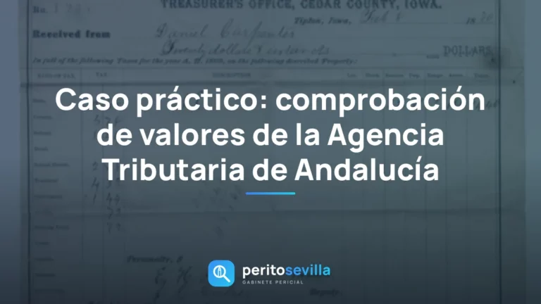 comprobación de valores – PeritoSevilla