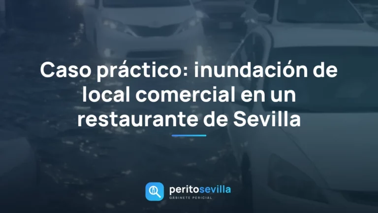 inundación de local comercial – PeritoSevilla