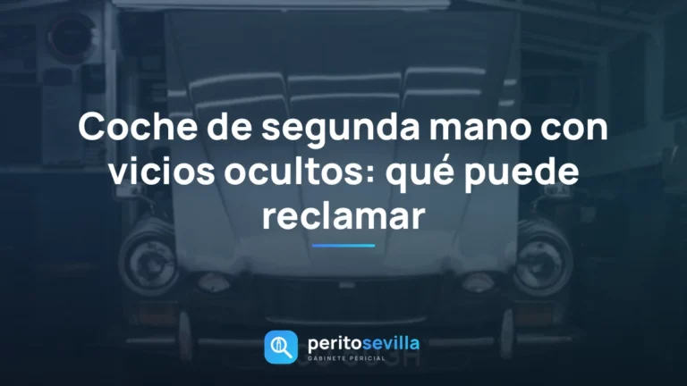 coche de segunda mano con vicios ocultos – PeritoSevilla
